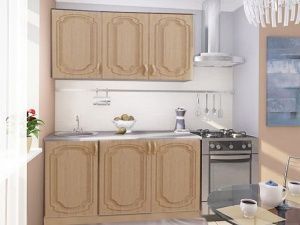 Кухонный гарнитур Настя 1300 в Ишиме - ishim.ok-mebel.com | фото 1