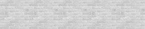 Кухонный фартук 610х3000х1,5 (композит) КМ Кирпич серый в Ишиме - ishim.ok-mebel.com | фото
