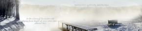 Кухонный фартук с эффектом мерцания Зима (3000) Композит глянец в Ишиме - ishim.ok-mebel.com | фото
