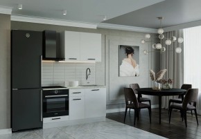 Кухонный гарнитур Белый Глянец 1600 (Стол. 26мм) в Ишиме - ishim.ok-mebel.com | фото
