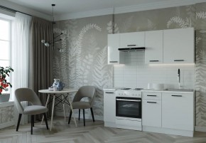 Кухонный гарнитур Белый Глянец 1800 (Стол. 26мм) в Ишиме - ishim.ok-mebel.com | фото