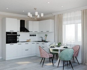 Кухонный гарнитур Белый Глянец 2400*1600 (Стол. 26мм) в Ишиме - ishim.ok-mebel.com | фото