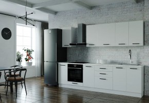 Кухонный гарнитур Белый Глянец 2800 (Стол. 38мм) в Ишиме - ishim.ok-mebel.com | фото