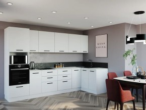 Кухонный гарнитур Белый Глянец 3200*1400 (Стол. 26мм) в Ишиме - ishim.ok-mebel.com | фото