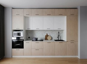 Кухонный гарнитур Демо 3400 (Стол. 38мм) в Ишиме - ishim.ok-mebel.com | фото