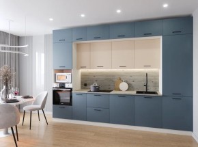 Кухонный гарнитур Фьюжн 3400 (Стол. 26мм) в Ишиме - ishim.ok-mebel.com | фото