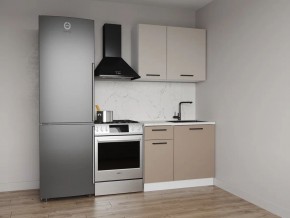 Кухонный гарнитур Каппучино 1000 (Стол. 38мм) в Ишиме - ishim.ok-mebel.com | фото