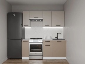 Кухонный гарнитур Каппучино 1800 (Стол. 26мм) в Ишиме - ishim.ok-mebel.com | фото