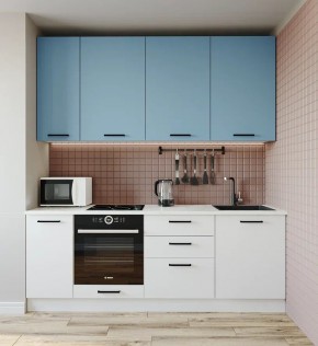 Кухонный гарнитур Капри 2200 h950 (Стол. 38мм) в Ишиме - ishim.ok-mebel.com | фото