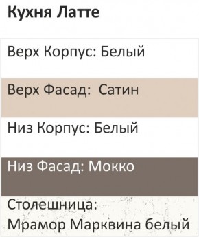 Кухонный гарнитур Латте 1200 (Стол. 38мм) в Ишиме - ishim.ok-mebel.com | фото 3