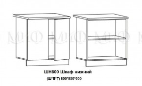 ЛИЗА-2 Кухонный гарнитур 1,7 Белый глянец холодный в Ишиме - ishim.ok-mebel.com | фото 8