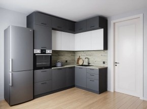 Кухонный гарнитур Меренга 2200*1700 (Стол. 38мм) в Ишиме - ishim.ok-mebel.com | фото