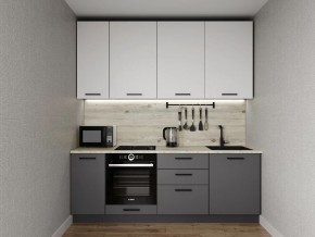 Кухонный гарнитур Меренга 2200 h950 (Стол. 26мм) в Ишиме - ishim.ok-mebel.com | фото