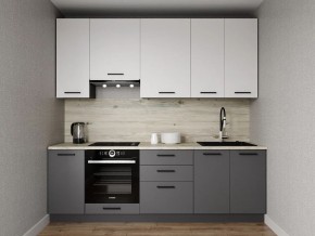 Кухонный гарнитур Меренга 2400 h950 (Стол. 26мм) в Ишиме - ishim.ok-mebel.com | фото