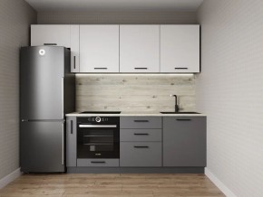 Кухонный гарнитур Меренга 2550 (Стол. 26мм) в Ишиме - ishim.ok-mebel.com | фото