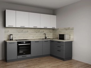 Кухонный гарнитур Меренга 2600*1600 (Стол. 38мм) в Ишиме - ishim.ok-mebel.com | фото