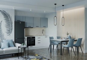 Кухонный гарнитур Ниагара 2550 (Стол. 26мм) в Ишиме - ishim.ok-mebel.com | фото