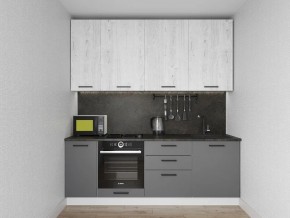 Кухонный гарнитур Санторини 2200 h 950 (Стол. 38мм) в Ишиме - ishim.ok-mebel.com | фото