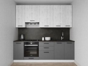 Кухонный гарнитур Санторини 2400 h950 (Стол. 38мм) в Ишиме - ishim.ok-mebel.com | фото