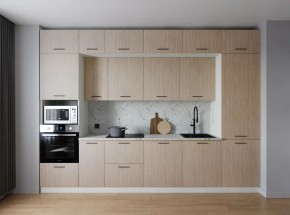 Кухонный гарнитур Шимо 3400 (Стол. 38мм) в Ишиме - ishim.ok-mebel.com | фото