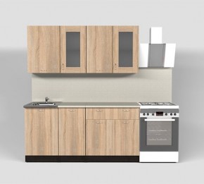 Кухня Симона Демо 1700 (Венга/Дуб Сонома) в Ишиме - ishim.ok-mebel.com | фото 7
