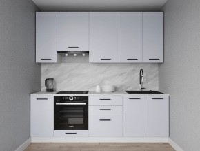 Кухонный гарнитур Смоки 3000 h950 (Стол. 38 мм) в Ишиме - ishim.ok-mebel.com | фото