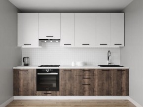 Кухонный гарнитур Старое Дерево 3000 h950 (Стол. 38мм) в Ишиме - ishim.ok-mebel.com | фото