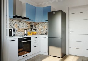 Кухонный гарнитур угловой Капри 2200х1000 (Стол. 38мм) в Ишиме - ishim.ok-mebel.com | фото