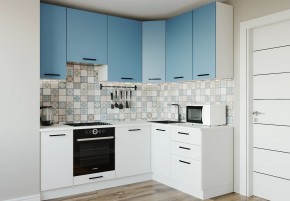 Кухонный гарнитур угловой Капри 2200х1600 h950 (Стол. 38мм) в Ишиме - ishim.ok-mebel.com | фото