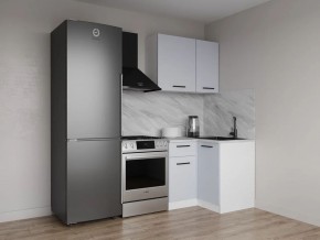 Кухонный гарнитур угловой Смоки 1000*1000 (Стол. 38 мм) в Ишиме - ishim.ok-mebel.com | фото