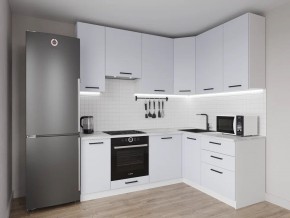 Кухонный гарнитур угловой Смоки 2200*1600 h950 (Стол. 26мм) в Ишиме - ishim.ok-mebel.com | фото