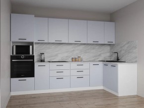 Кухонный гарнитур угловой Смоки 3200*1400 (Стол. 26мм) в Ишиме - ishim.ok-mebel.com | фото