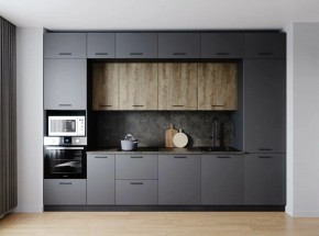 Кухонный гарнитур Умбра 3400 (Стол. 38мм) в Ишиме - ishim.ok-mebel.com | фото
