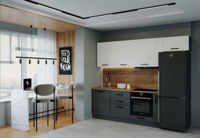 Кухонный гарнитур Вегас 2550 (Стол. 38мм) в Ишиме - ishim.ok-mebel.com | фото