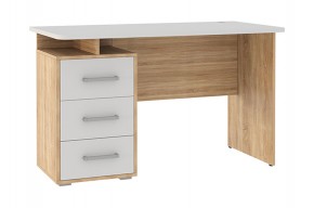 ЛАЙТ 2 Стол компьютерный (1200)  дуб сонома/белый в Ишиме - ishim.ok-mebel.com | фото