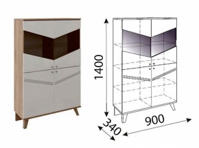 Лимба (гостиная) М04 Сервант в Ишиме - ishim.ok-mebel.com | фото