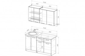 ЛОТОС Кухонный гарнитур Макси 2 (1800 ) в Ишиме - ishim.ok-mebel.com | фото 2