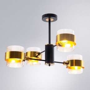 Люстра на штанге Arte Lamp Carlo A8205SP-4BK в Ишиме - ishim.ok-mebel.com | фото 2