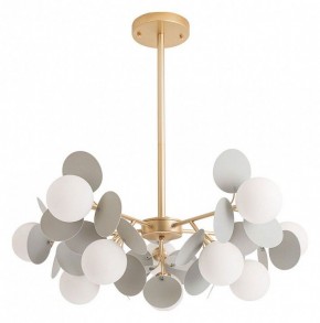 Люстра на штанге Arte Lamp Peacock A1369SP-10GY в Ишиме - ishim.ok-mebel.com | фото