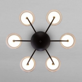 Люстра на штанге Eurosvet Fungo 50388 LED черный в Ишиме - ishim.ok-mebel.com | фото 2