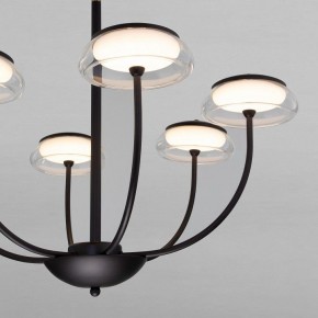 Люстра на штанге Eurosvet Fungo 50388 LED черный в Ишиме - ishim.ok-mebel.com | фото 5