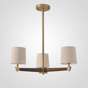 Люстра на штанге Imperiumloft Jorgenson Beige/Dark wood STAVRA01 в Ишиме - ishim.ok-mebel.com | фото