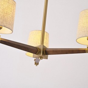 Люстра на штанге Imperiumloft Jorgenson Beige/Dark wood STAVRA01 в Ишиме - ishim.ok-mebel.com | фото 13