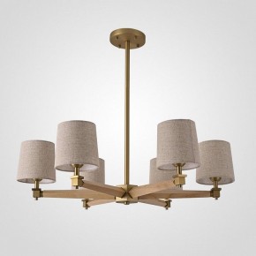 Люстра на штанге Imperiumloft Jorgenson Beige/Light wood STAVRA01 в Ишиме - ishim.ok-mebel.com | фото