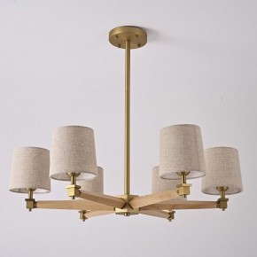 Люстра на штанге Imperiumloft Jorgenson Beige/Light wood STAVRA01 в Ишиме - ishim.ok-mebel.com | фото 3
