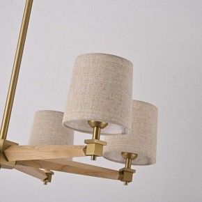 Люстра на штанге Imperiumloft Jorgenson Beige/Light wood STAVRA01 в Ишиме - ishim.ok-mebel.com | фото 7