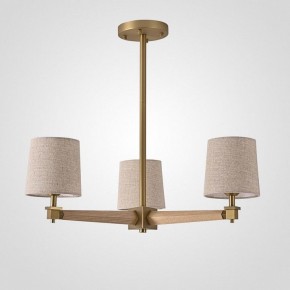 Люстра на штанге Imperiumloft Jorgenson Beige/Light wood STAVRA01 в Ишиме - ishim.ok-mebel.com | фото