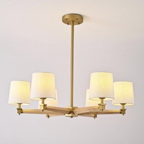 Люстра на штанге Imperiumloft Jorgenson White/Light wood STAVRA01 в Ишиме - ishim.ok-mebel.com | фото 3