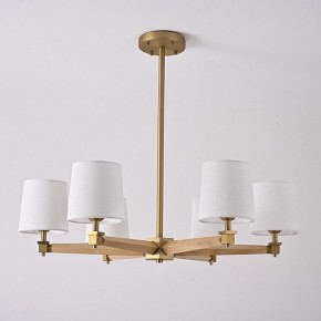 Люстра на штанге Imperiumloft Jorgenson White/Light wood STAVRA01 в Ишиме - ishim.ok-mebel.com | фото 5