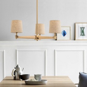 Люстра на штанге Imperiumloft Jorgenson White/Light wood STAVRA01 в Ишиме - ishim.ok-mebel.com | фото 6